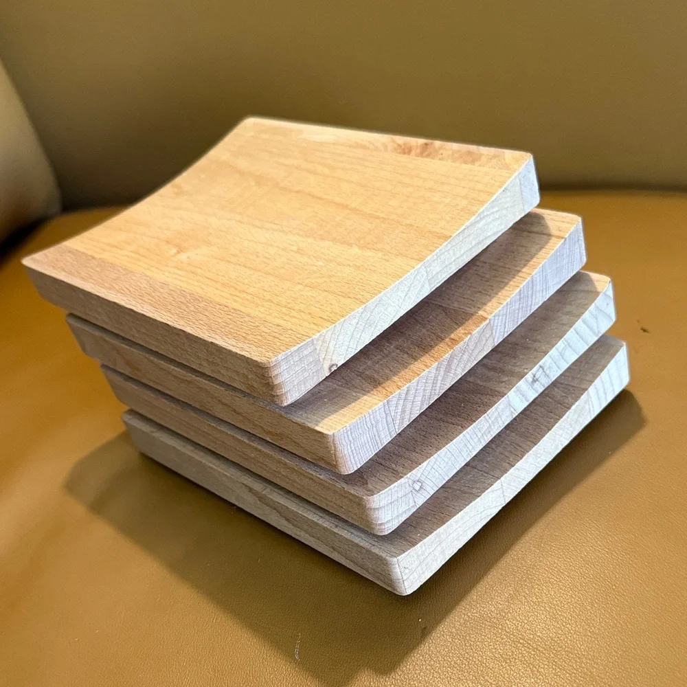 Crate&Barrel Light Wood Serving Set